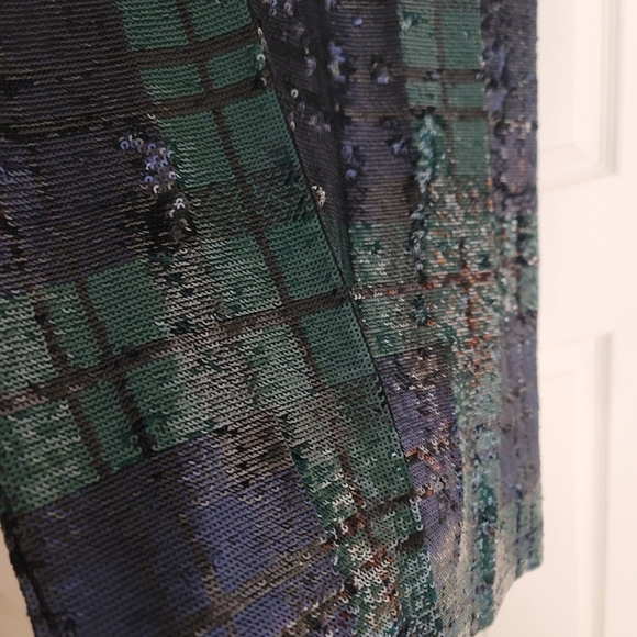 LAUREN Ralph LaurenPlaid Sequined Polo Dress (xs) - Picture 9 of 10